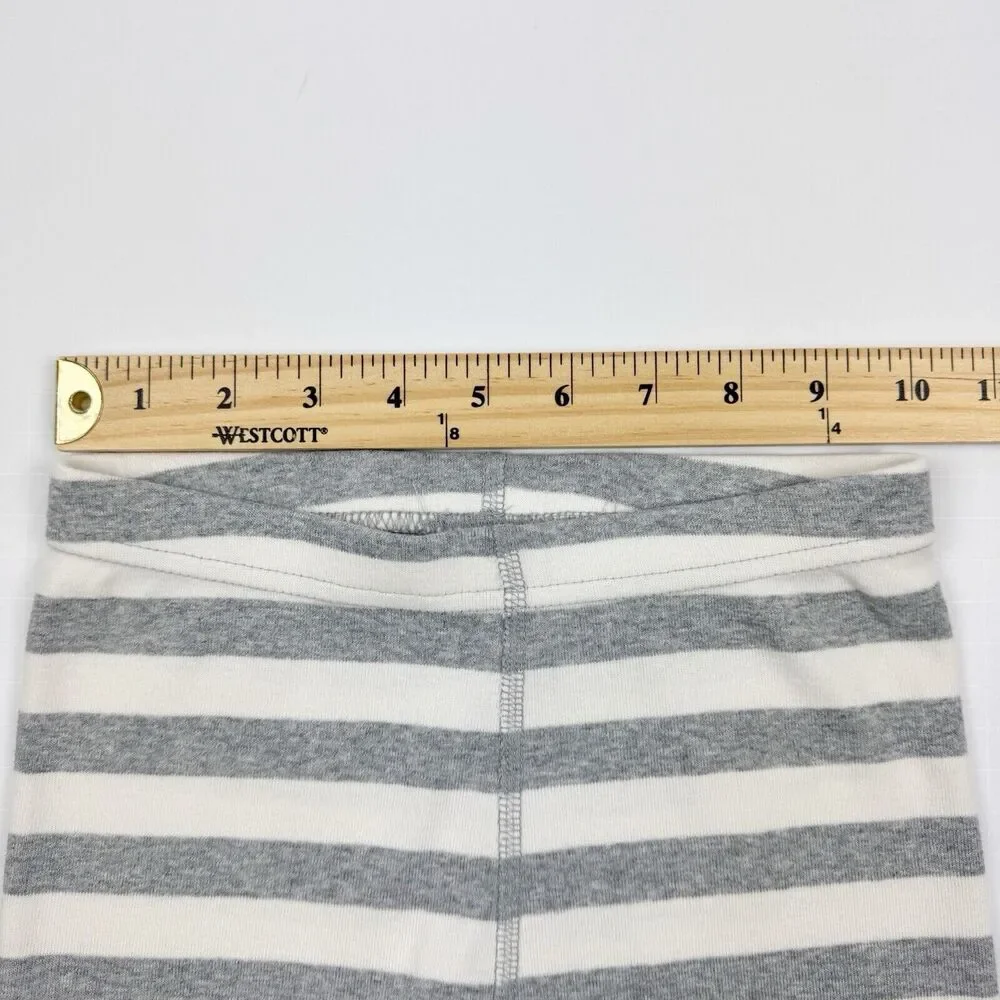 Hanna Andersson Size 130 US 8 Nigth Owl Striped 2 Pc Pants Long Sleeve PJ Set
